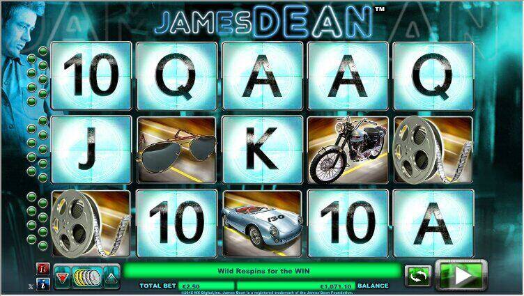 james dean slot