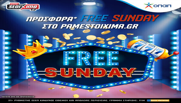 pamestoixima free sunday